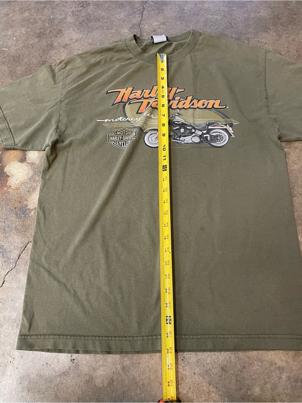 Y2K Harley Davidson Graphic T-Shirt - Picture 4 of 6